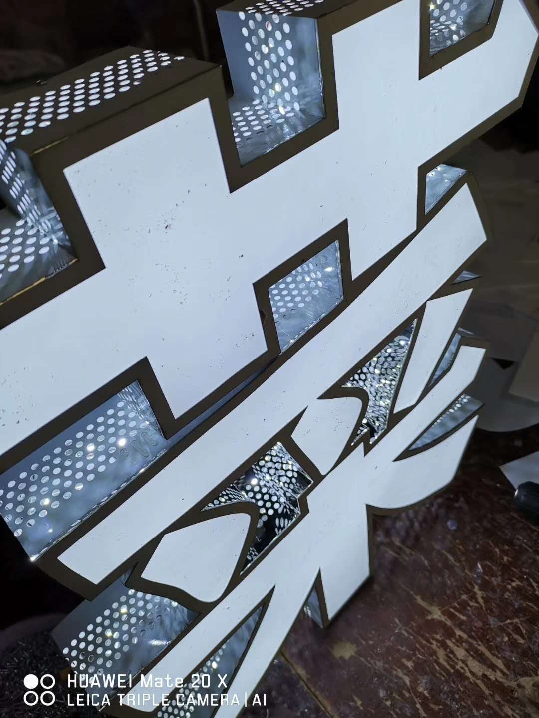 淄博不銹鋼發(fā)光字